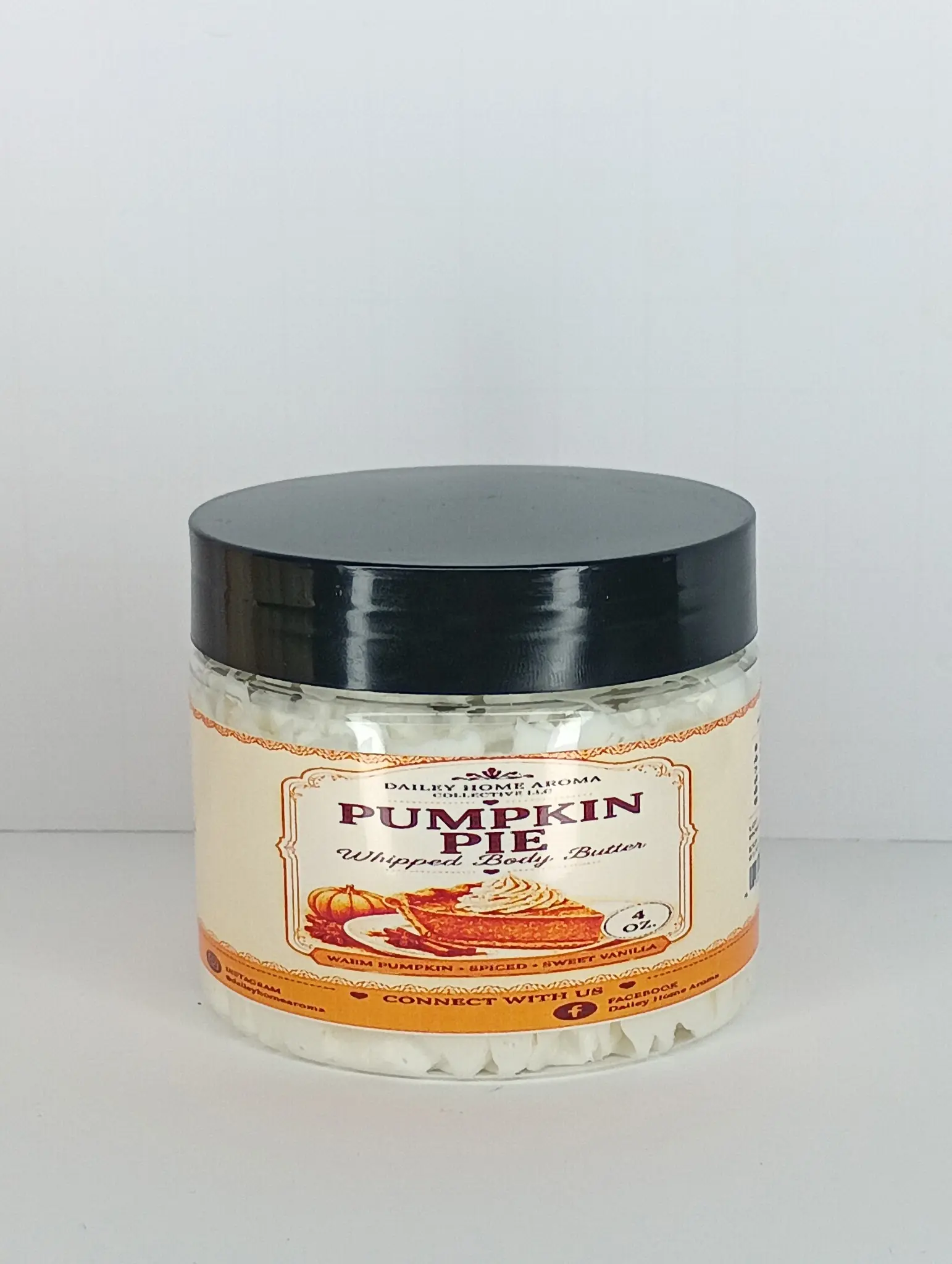 Pumpkin Pie Whipped Body Butter  4 oz  Dessert-Inspired Moisturizer