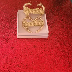 Custom Bamboo Earrings