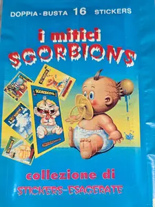 Italian SGORBIONS Sticker Lot  | Mega Sgorbions • Rare Sheets • GPK-Style Top Seller