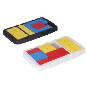 Slide Puzzle Board, Challenges Sliding Puzzle Board Develop Logical Thinking Interactive Handheld Puzzles for Double Player