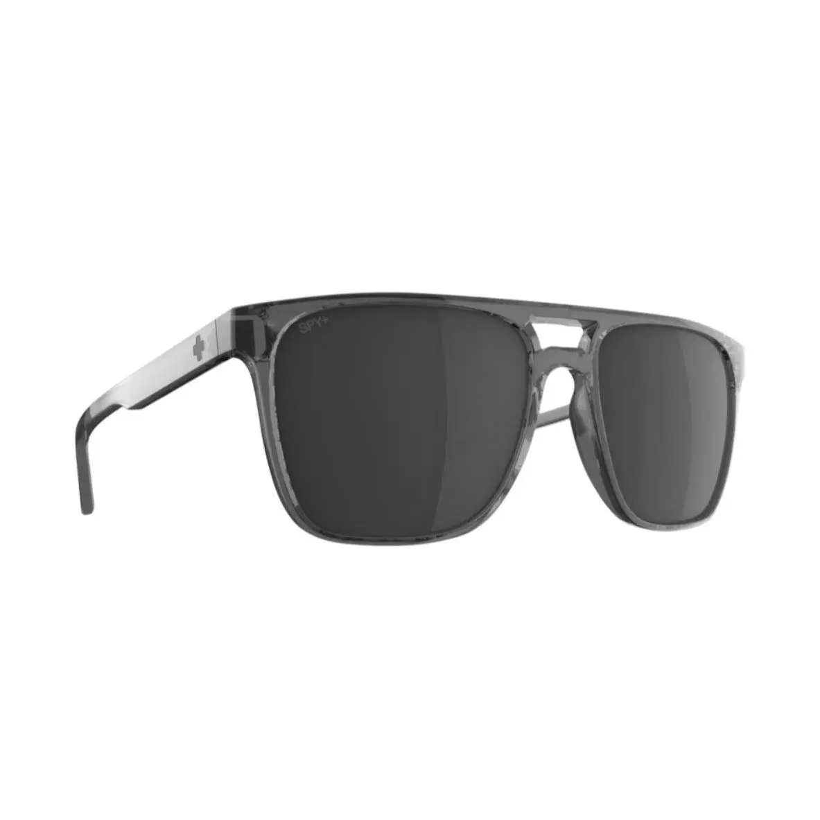 Spy Optic CZAR Sunglasses - Translucent Gunmetal / Happy Gray Gunmetal Mirror Lens