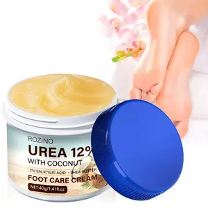 12% Urea Coconut Foot Care Cream, Intensive Foot Care, Exfoliating Foot, Deep Exfoliation & Moisturizing Foot Cream, Foot Care Product for Women & Men, Foot Moisturizer, Dead Skin Removal For Feet