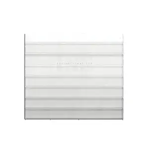 DND Acrylic Double Rows Polish Wall Rack (240 Bts)