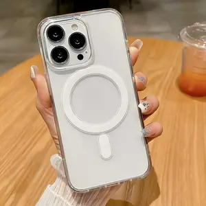 Luxury Magnetic Wireless Charging Case for iPhone 17/16/15/14/13/12 Series, Protective Cover Compatible with Multiple Models