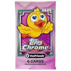 1 (ONE) SINGLE PACK - 2025 Topps Chrome VeeFriends