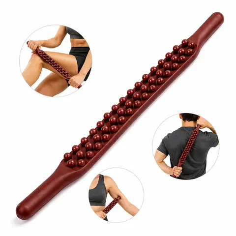 This 65-point massage stick is a full-body massage tool suitable for legs, arms, and back. It's ideal for post-workout relaxation and everyday care, and can be used personally or shared with a partner