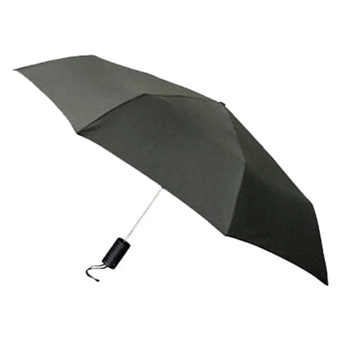 212 MAIN Automatic Folding Weather Station Umbrella (Model 1101) - 42" Span, Full Arc, Matching Handle with Wrist Strap, Protective Cover, Weather Zone, Black