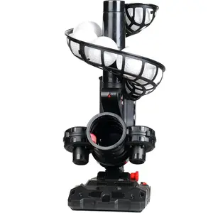 SUNDAY MIRTH Baseball Pitching Machine, 4 Adjustable Angles, 3 Pitch Angles, Power / ,for Beginners