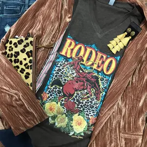 Rodeo Back Number T-Shirt