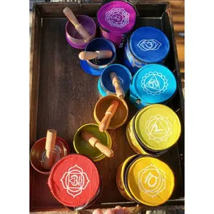 Single Singing Bowl Kit with Cushion, Striker and Pad, Easy to play and learn Singing Bowl With Accessories