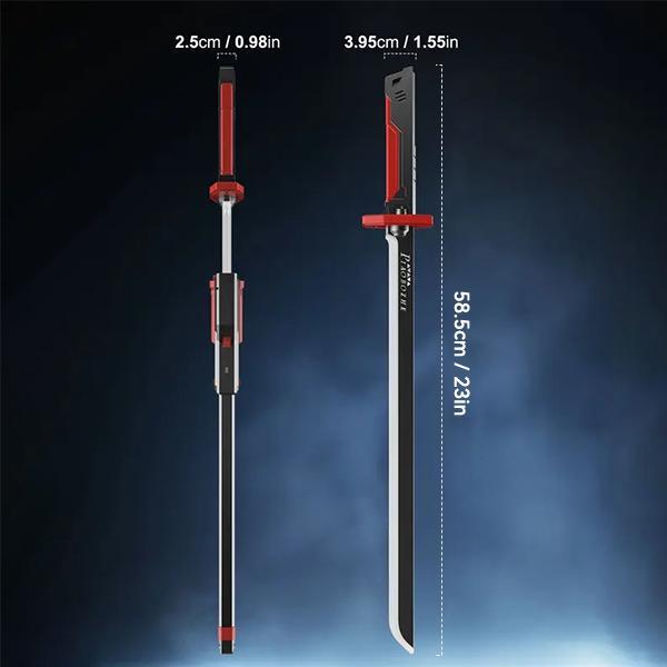 BLD LED SparkBlade Sword with Spray Effect knife Toy Cyberpunk Katana - Light-Up Propfor Cosplay, Raves & Festivals RGB Lights Durable CollectibleItem US In Stock, Valentine’s Gift Idea ,cool birthday gift,type-c rechargeable