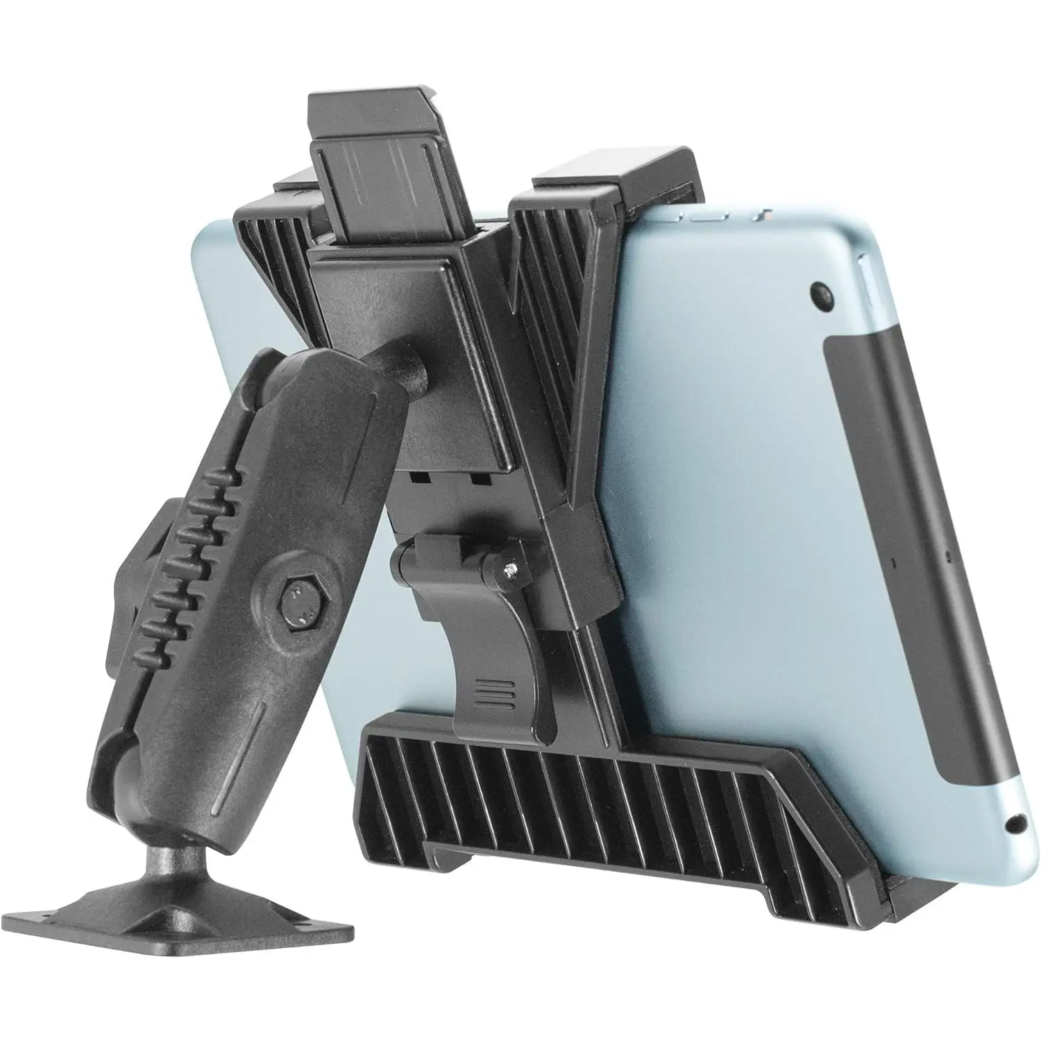 TabDock Bizmount AMPs - Heavy Duty Drill Base Mount for All 7" - 10" Tablets (iPad,  Tab)  for Commercial , , and Wall Mounting- Features 1 inch / 25mm Ball Joint