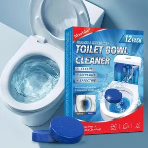 Toilet Cleaner, Toilet Bowl Cleaner, Automatic Toilet Cleaner, Tank Bowl Cleaner, Toilet Cleaning Supplies Cute, Long-Lasting,  Clean & Fresh, Sparkling, Fights Stains, Easy to Use. Powerful Cleaning & Leaves Bowl Sparkling! Essential Cleaner