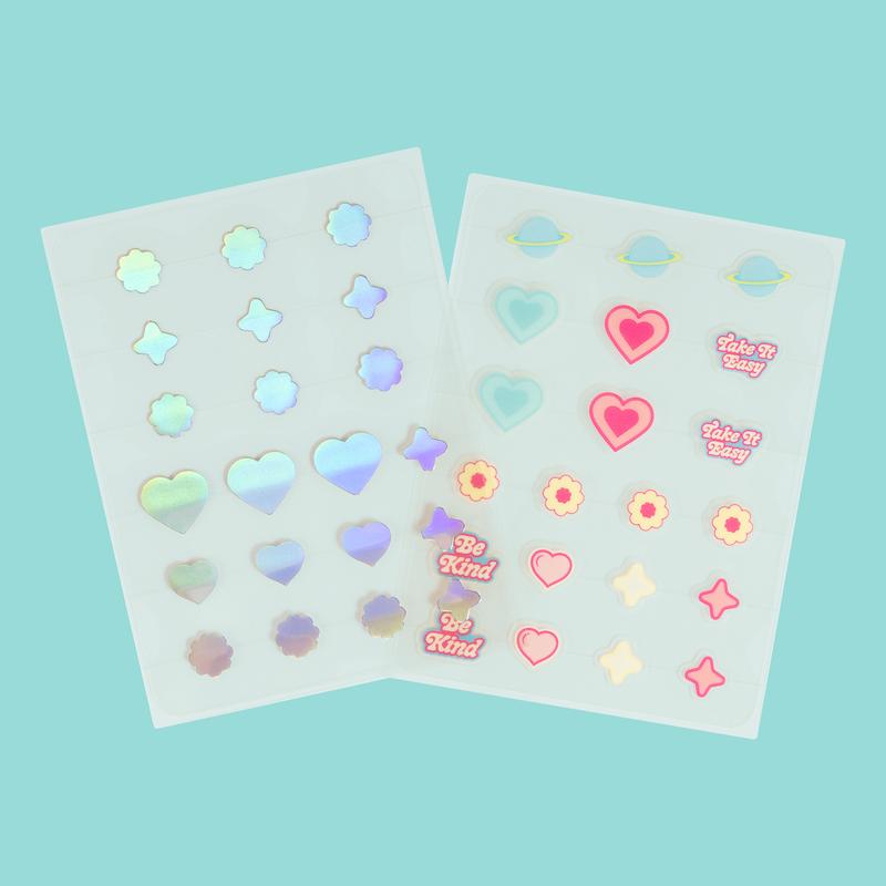 The Creme Shop Totally Clear Blemish Patches with Tin Case