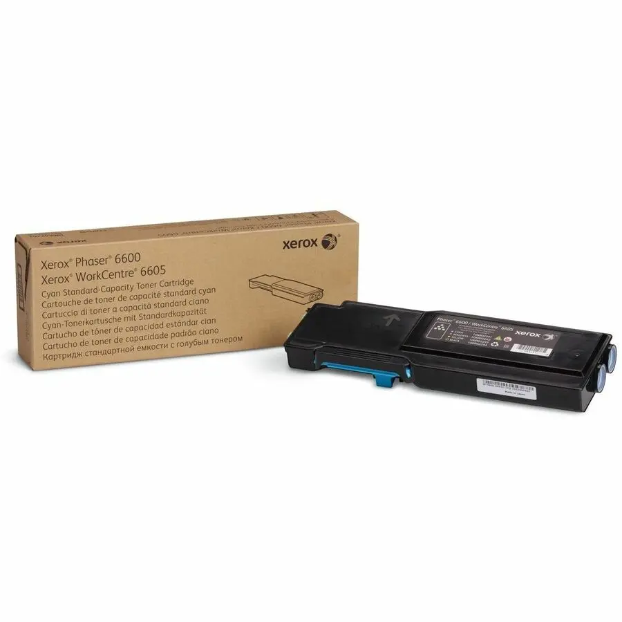 Xerox Toner Cartridge 2000 Yield Cyan 106R02241