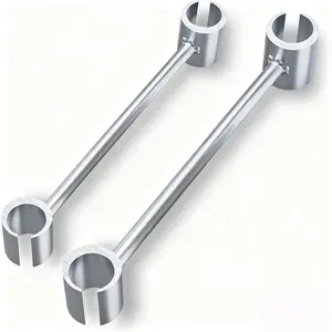 Door Hinge Adjustment Tool Set, 2 Pack Double-Ended Flag Door Hinge Wrench Fits 0.55"-0.75" & 0.9"-0.98" Hinges for Easy Door Alignment and Leveling,  DIY Hardware Tool