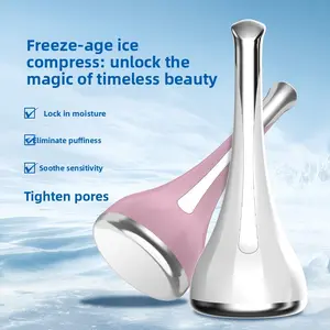 Ice Hammer Cryo Stick – Home Cooling Device, Facial Freeze Aging Importer Tool, Pore Minimizer, Ice Beauty Instrument, Lifting & Tightening, Soothing & Calming, Morning De-Puffing, Ice Roller, Cooling Gadget, Post-Sun Repair, Physical Beauty Therapy