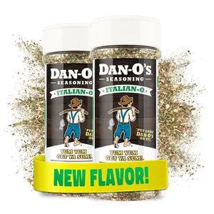 Dan-O's Seasoning - Italian-O - Small Bottles 2 Pack (1.7 oz)