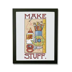 Make Stuff! by Spot Colors Stitch Kit