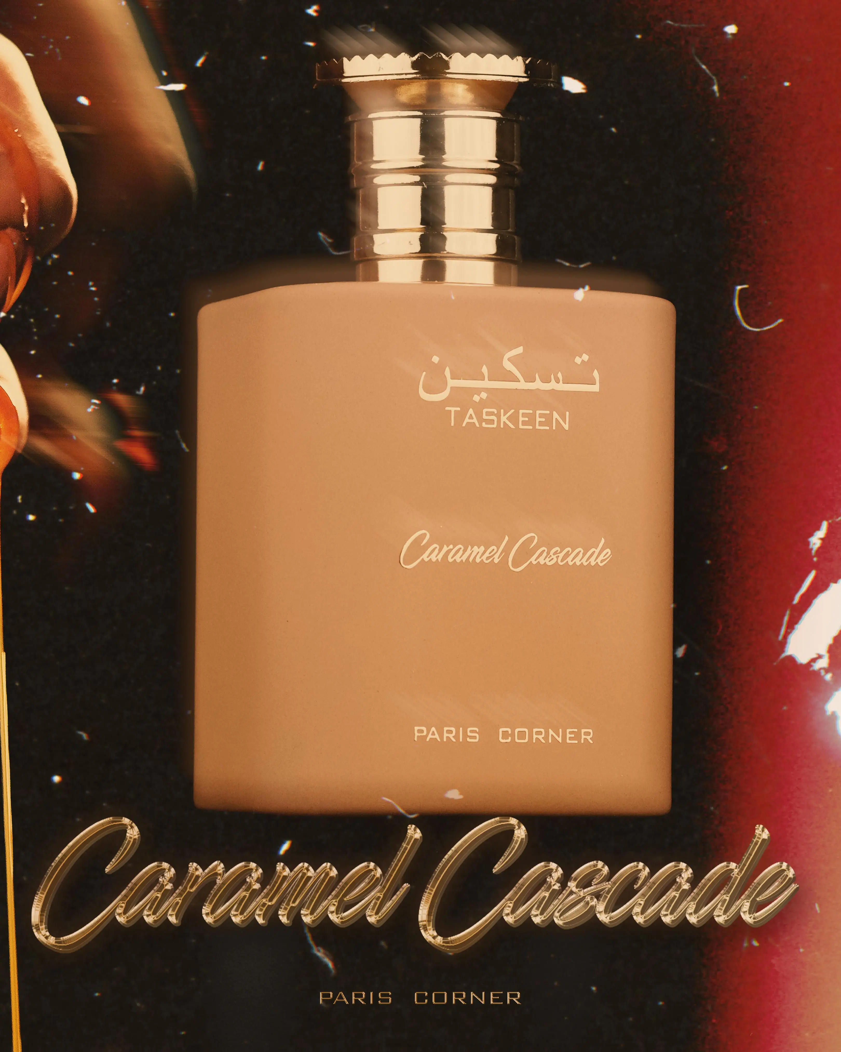 Caramel Cascade Taskeen EDP Perfume Fragrance by AROMA CONCEPTS