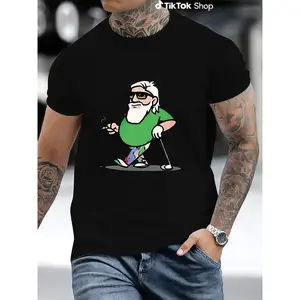 100%25 Cotton Iconic Golf T-Shirt - Men, Soft and Breathable