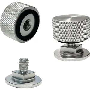 Welding Hood (Pipeliner) Helmet Fasteners Aluminum, Silvery