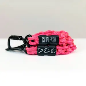 Clip Leash - Punch Pink
