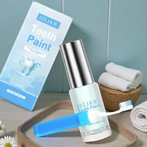 Teeth Paint with Toothbrush Set, 1/3pcs Teeth Cleaning Paint with 1/3pcs Toothbrush, Oral Care Cleaning Set, Dental Care Products for Home & Travel, Oral Hygiene Essentials