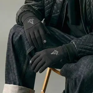 Cycling gloves Masonic Square and Compasses symbol with letter G Retro Cute Suitable for cycling,and everyday use.