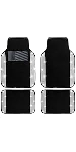 NETEPEM Bling Car Door Sill Protector 2PCS Car Door Edge Guard Rhinestones Door Threshold Protection 23.62x1.96 inch Anti-Scratch Strip Sticker Universal Bling Car Accessories(Silver)
