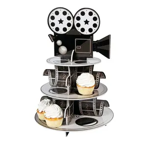Movie Reel Cupcake Stand
