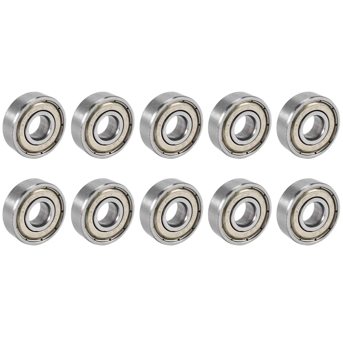 10 pcs. Ball bearings miniature deep groove ball bearings 608 ZZ 8 x 22 x 7mm Bearing Steel Outer Diameter Thickness, High Quality, Inner Diameter