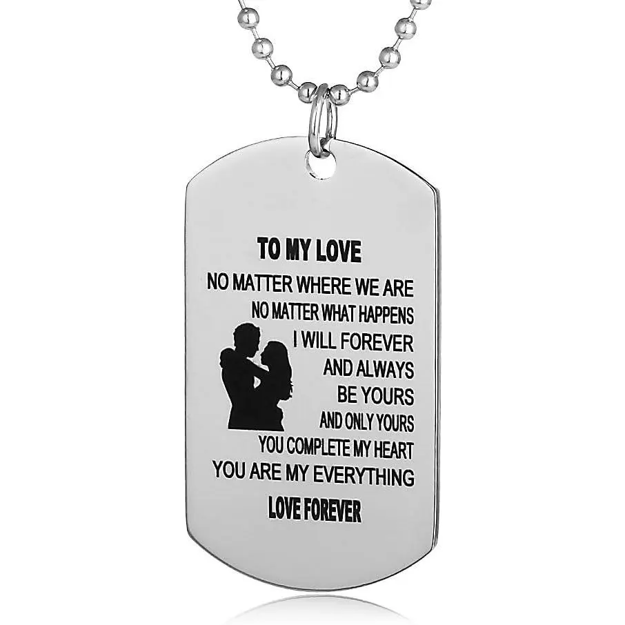 Christian Scripture Religious Dog Tag Necklace,Catholic Bible Verse Baptism Confirmation Sacrament Gifts