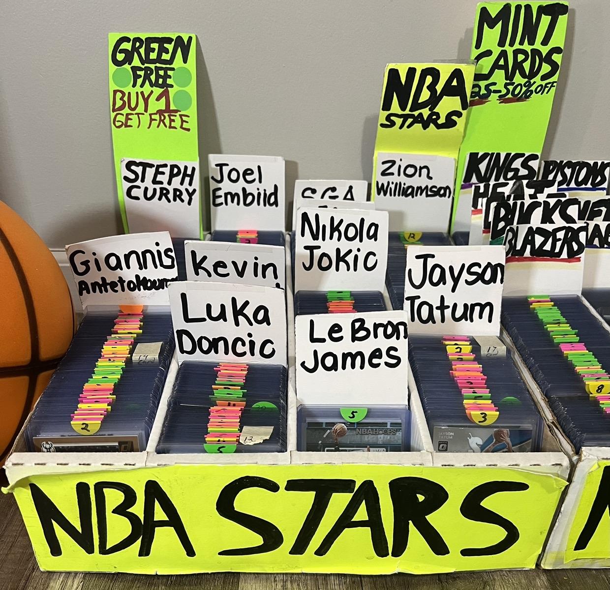 NBA NFL OR MLB Pull Box-Rookie Cards - Star Players Collectibles