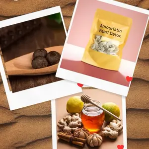 Amourlatin Pearl Detox - Ginger Honey Blend for Digestion & Immune Support - Portable 2.75in Patch - Perfect Gift for Any Occasion