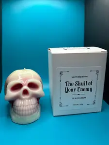The Skull of Your Enemy - Bleeding Skull Candle