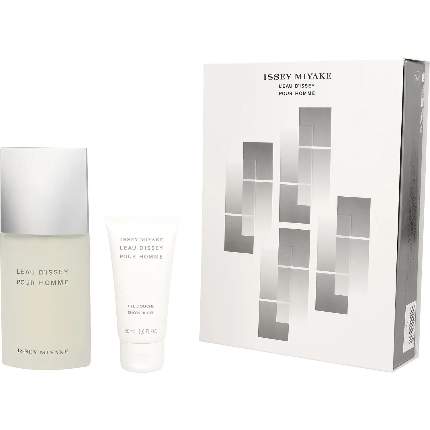 L'eau D'issey Set-Edt Spray 2.5 Oz & Shower Gel 1.6 Oz For Men
