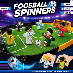 Desktop Football Duel Toy, Precision Control, Two-Person Stress Relief, Scoring, Kicking, Rotating, Indoor Interactive Game, Party Essential,finger soccer,soccer gift,soccer things,boy,soccer ball,boys,7 year old boy birthday gifts,5 year old boy birthday