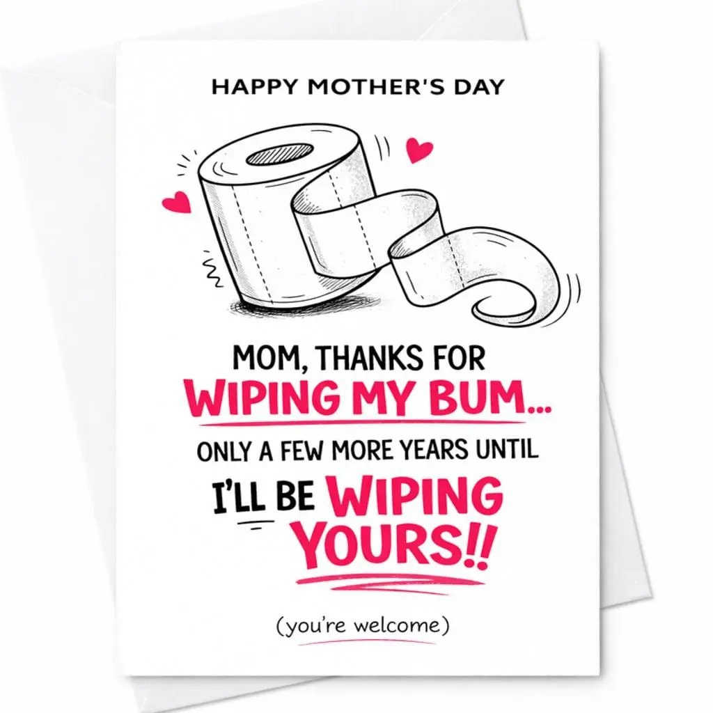 Thanks For Wiping My Bum