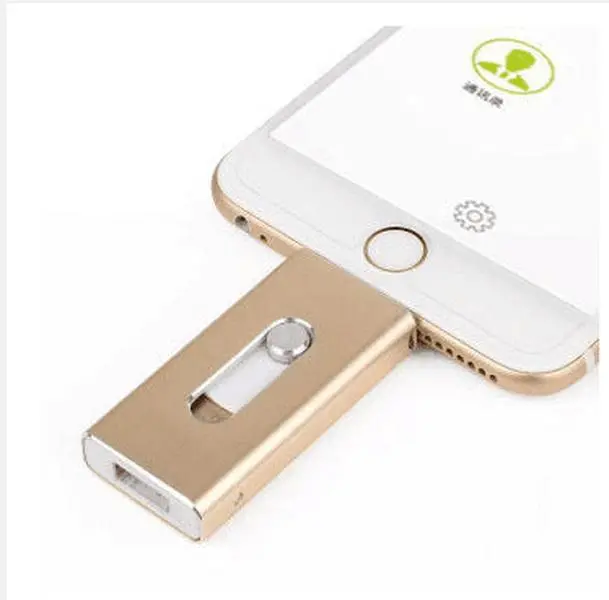 iPhone Compatible USB Flash Drive – Dual Lightning & Type-C Storage