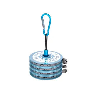 55 Yards Nylon Tippet 4 Pack w/Holder