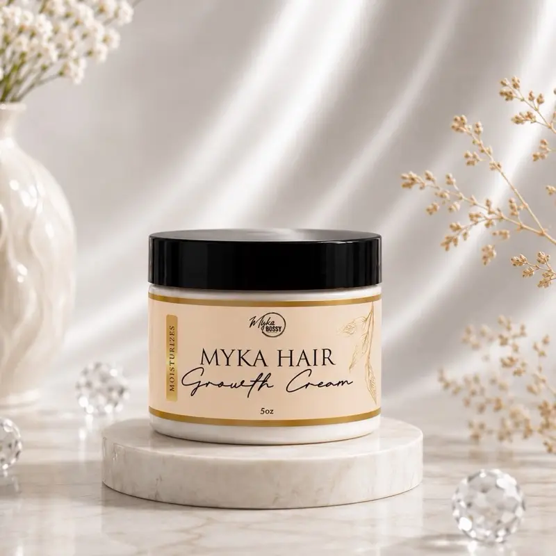 MYKA Grow Hair Growth Cream - Hydrating, Nourishing Hair Growth Product for Adult Daily Care, 5 oz/150 mL, Hair Wellness, Argan Oil