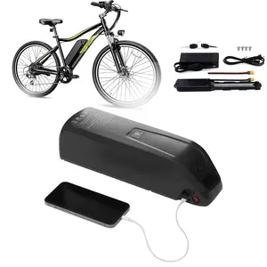 36V 15Ah Lithium E-Bike Battery – Durable High-Capacity with 2A Fast Charger, BMS, LED Indicator, USB Interface, Power Switch, and Safety Lock for Electric Bikes and Motorcycles