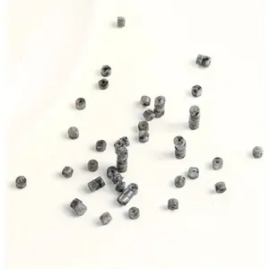 2D Flat - Natural Black Stone Spacer Beads 4x2mm 155pcs Flat Round Loose Semi Gemstone Caps for Making Bracelets Necklace