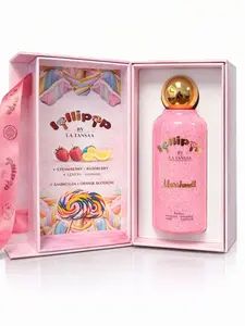 Latansaa Lollipop Marshmello Perfume 100ml/3.4fl.oz Sweet Fruity Creamy Gourmand Scent for Daily Wear & Date Nights