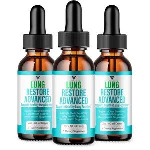(3 Pack) Lung Restore Drops, LungRestore Advanced Lung Flow Support Drops (6oz)