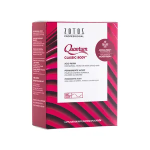 Zotos Quantum Perm Classic Body Hair Perm - Fragranced Normal Haircare Product for Short Hair, Delivering Smooth Tinted Results, Fragrance