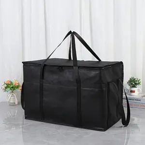 1-Piece 20.87gal Outdoor Portable Large-Capacity Insulated Bag for Camping, Travel, and Takeout, Not for Food Contact