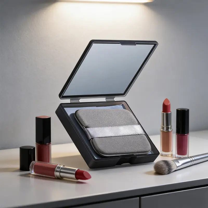 500 Face Oil Blotting Sheets with Mirror Travel Box& Puff, Linen Fiber Gentle Oil Control Film Not Destroy Base Makeup Face Oil Absorbing Sheets (Bamboo Charcoal, Box+Refill total 500 sheets)