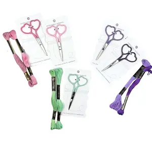 Heart Handle Needlecraft Scissors